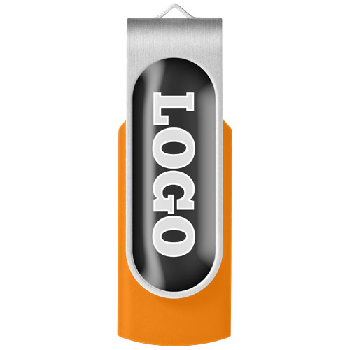 Rotate pendrive wyposażony w interfejs USB 3.0 z wypukłym nadrukiem Pomarańczowy 1Z50931N (3)