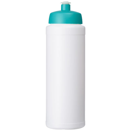 Bidon Baseline® Plus o pojemności 750 ml z wieczkiem sportowym Biały-Akwamarynowy 21069005 (2)