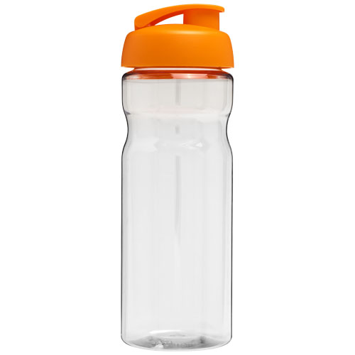 Bidon H2O Base® o pojemności 650 ml z wieczkiem zaciskowym Przezroczysty-Pomarańczowy 21004507 (3)