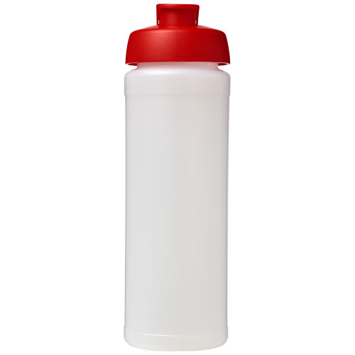 Bidon Baseline® Plus o pojemności 750 ml z wieczkiem zaciskowym i uchwytem Przezroczysty-Czerwony 21007418 (2)
