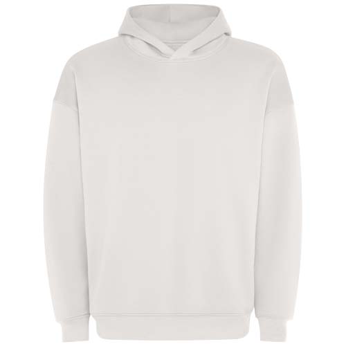 Bluza z kapturem Otto, styl oversize, unisex Wintage biel R67022C0 