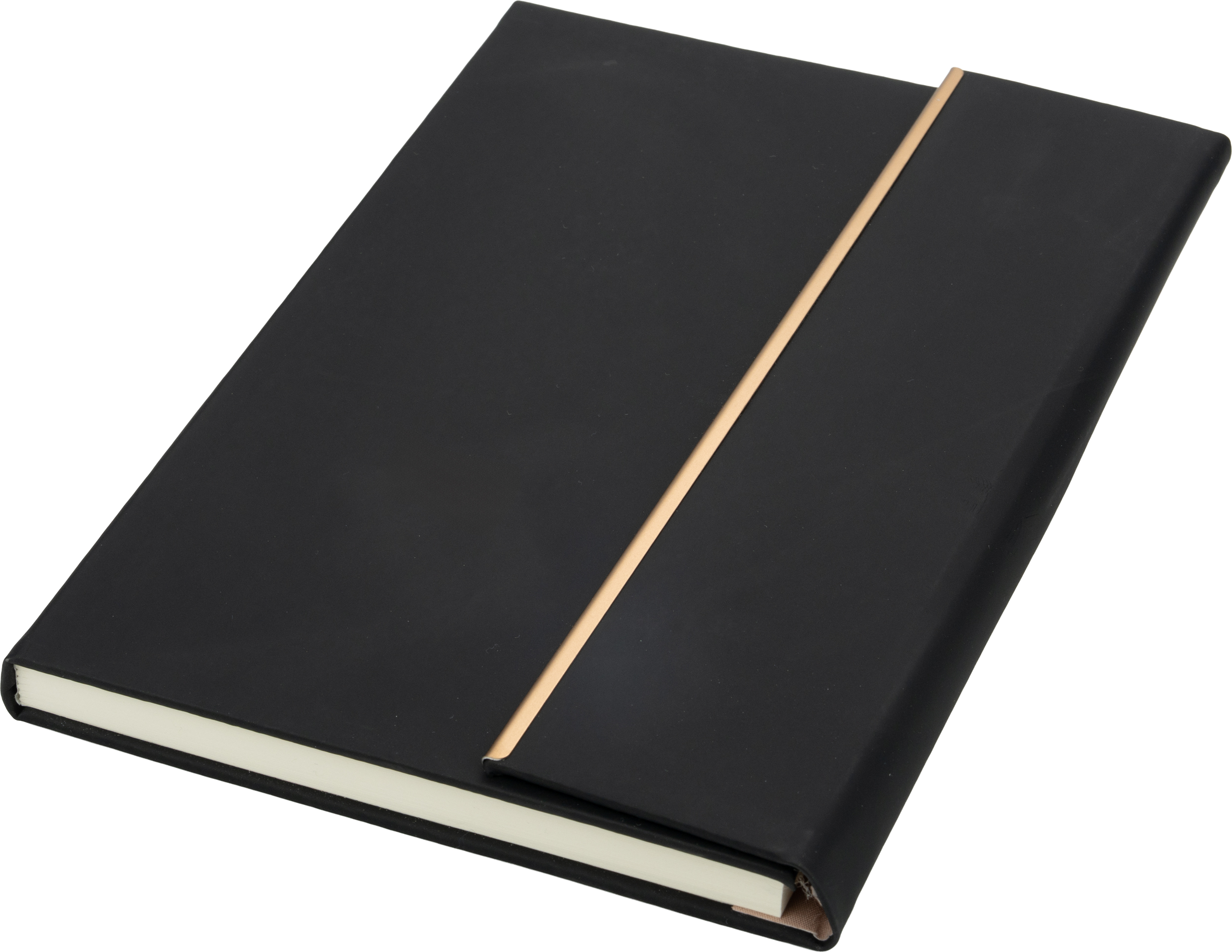 Gadżet reklamowy - Zestaw notatnik A5 w linie i długopis CrisMa ze skóry z recyklingu MAGGIE