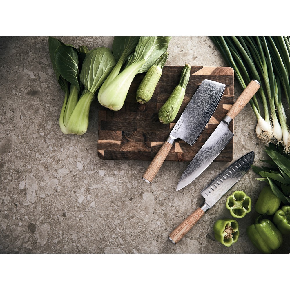 Nóż santoku VINGA Hattasan Damascus Szary VG011-32 (4)