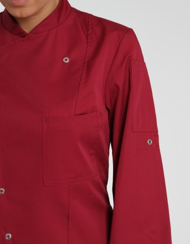 Bluza Kucharska Damska Slim Poliester Bawełna Cherry CGW3105-487841 (6)