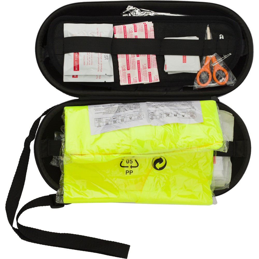 Apteczka samochodowa w pokrowcu, 40 el. Czerwony V8712-05 (1)