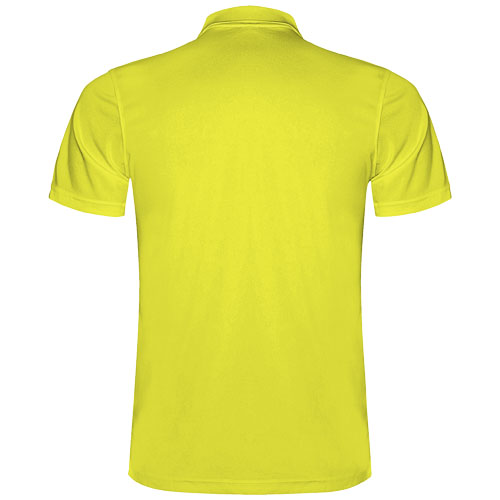 Monzha sportowa koszulka dziecięca polo z krótkim rękawem Fluorescencyjny żółty K04041CD (2)