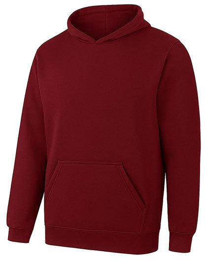 Bluza z Kapturem Bawełna Organiczna Bordeaux SW200-999109 