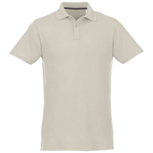 Helios - koszulka męska polo z krótkim rękawem Jasnoszary 38106900 (2)