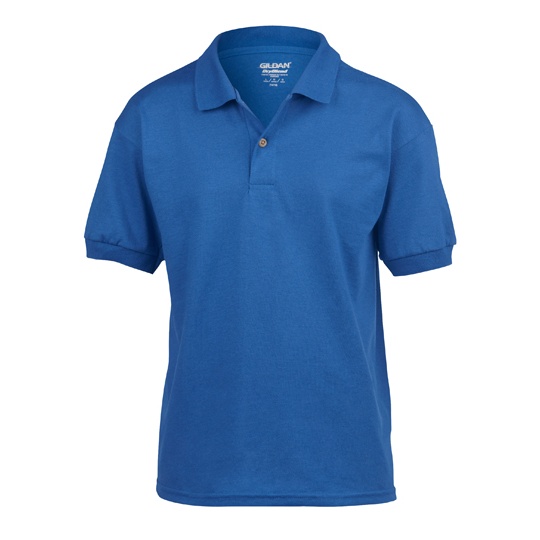 Polo Mlodziezowe Klasyczne DryBlend Odprowadzajace Wilgoc Royal G8800K-507846 