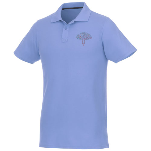 Helios - koszulka męska polo z krótkim rękawem Jasnoniebieski 38106400 (1)