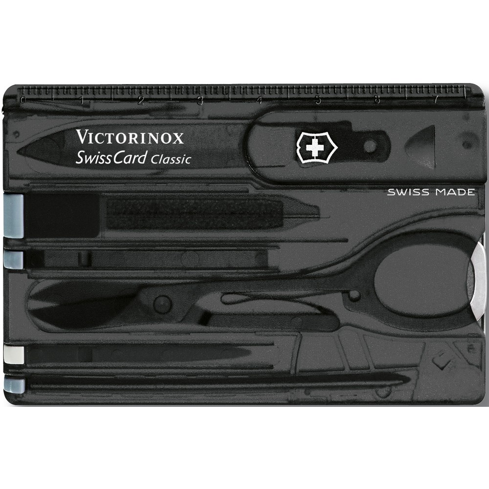 Narzędzie wielofunkcyjne Victorinox SwissCard Classic Czarny VA807-03 