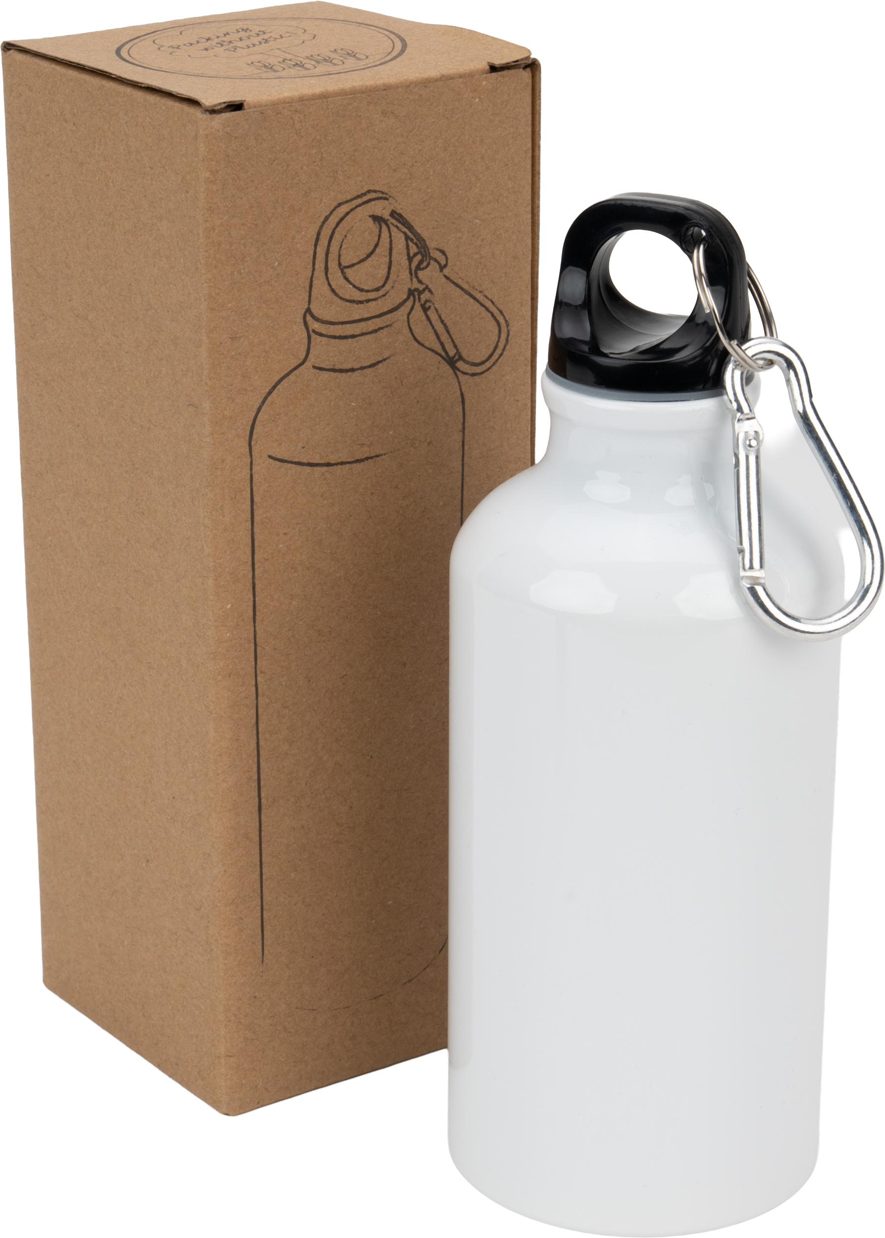 Bidon do sublimacji COLUMBUS 400 ml Biały 424606 (2)
