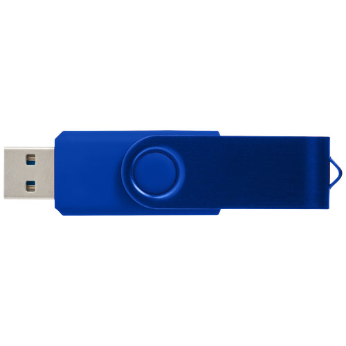 Rotate metaliczny pendrive wyposażony w interfejs USB 3.0 Królewski niebieski 1Z50853N (2)