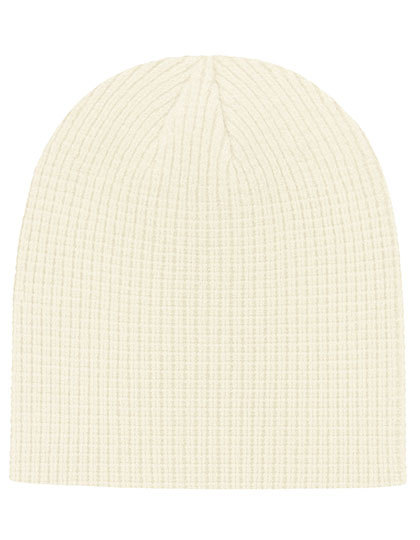 Czapka Dzianinowa Akrylowa Off White C1428-988106 