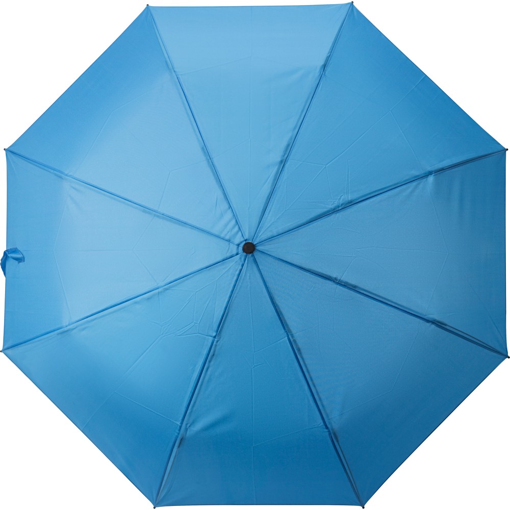 Parasol manualny RPET, składany Niebieski V1605-11 (5)