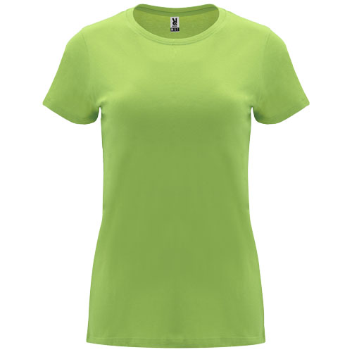 Capri koszulka damska z krótkim rękawem Oasis Green R66835R5 