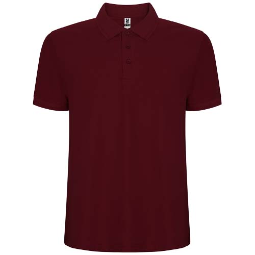 Pegaso Premium koszulka męska polo z krótkim rękawem Garnet R66092P5 