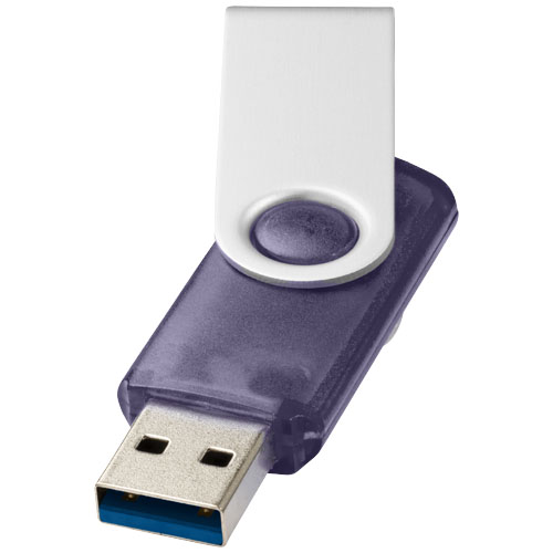 Rotate pendrive wyposażony w interfejs USB 3.0, półprzezroczysty Niebieski 1Z51052L 