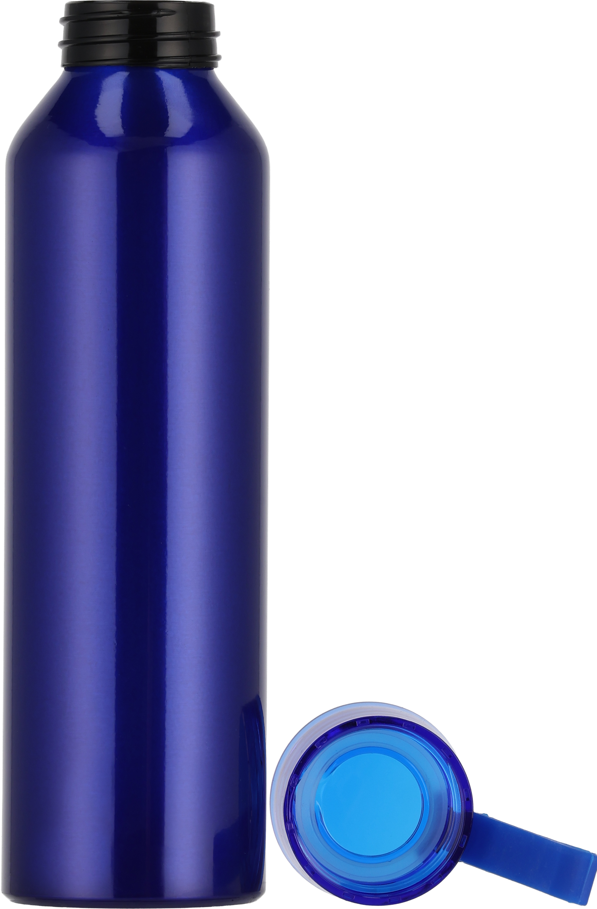 Butelka z aluminium z recyklingu CORK 600 ml Niebieski 424704 (6)
