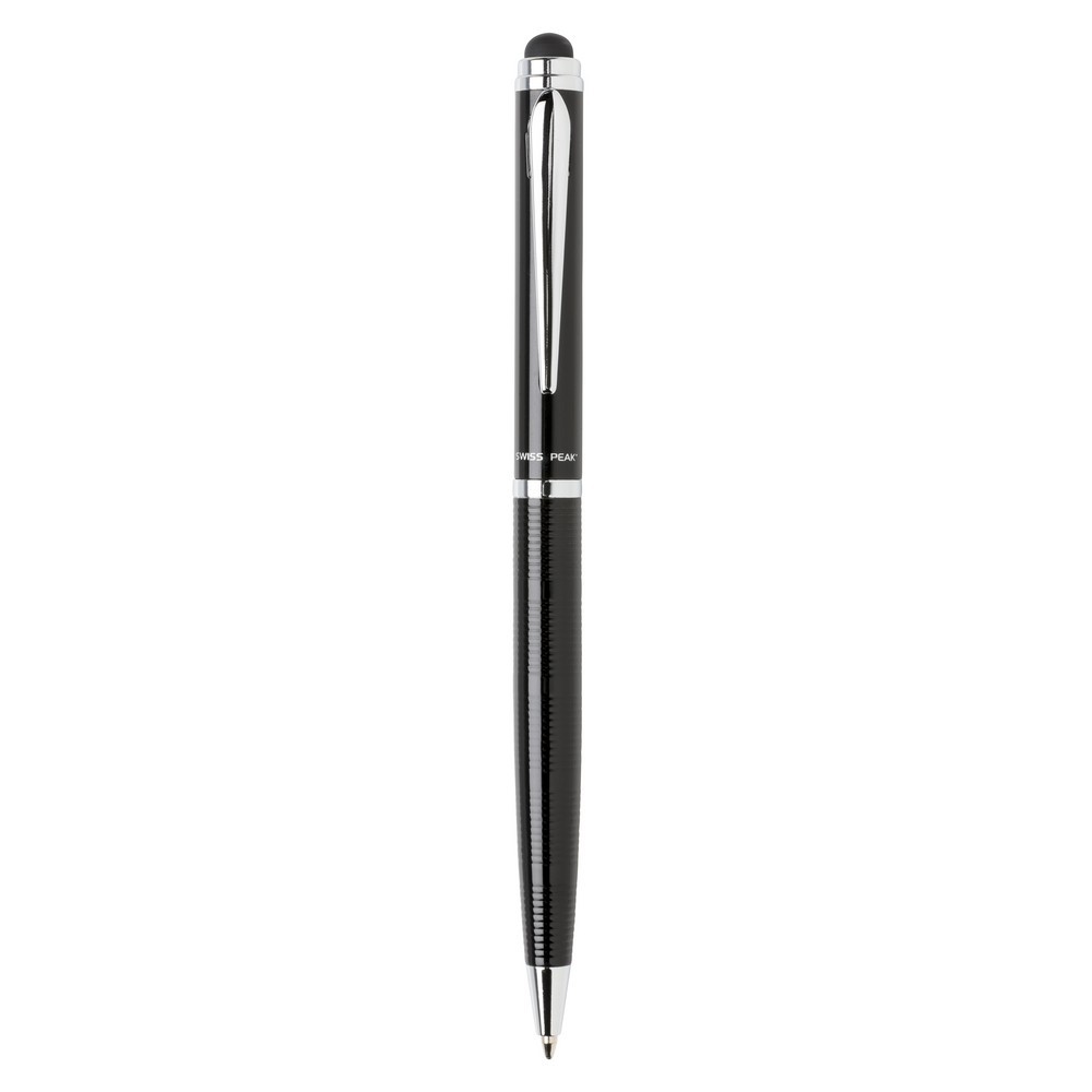 Długopis, touch pen Swiss Peak Czarny P610.440 (1)