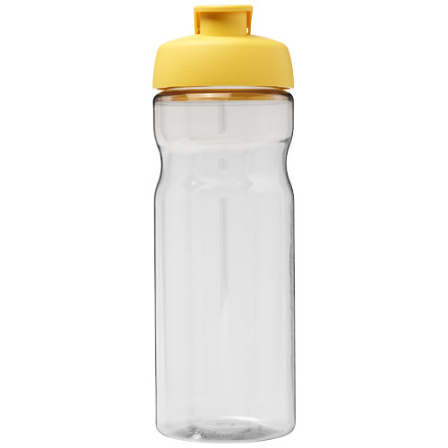 Bidon H2O Active® Base Tritan™ o pojemności 650 ml z klapką Przezroczysty klarowny-Żółty 21043614 (2)