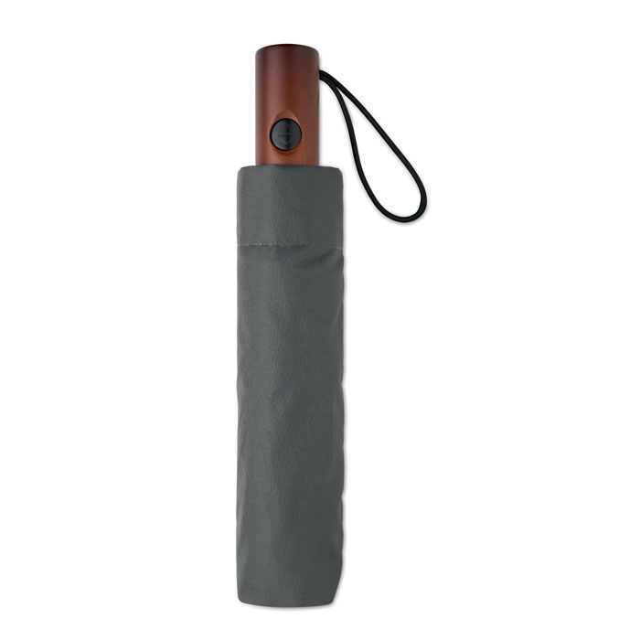 21" parasol automatyczny z drewnia Kamienny Szary MO3219-15 (1)