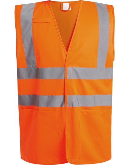 Kamizelka Ostrzegawcza Poliestrowa Orange RG254-569860 (1)