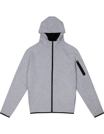 Bluza Męska Luzny Kroj Interlock Jet Black JC305-994615 (4)