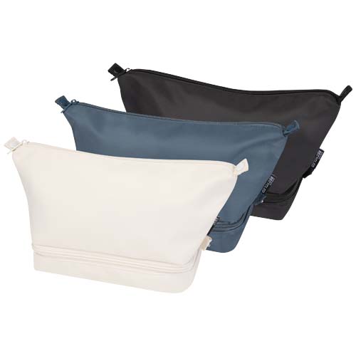 Trip Aware™, kosmetyczka podróżna wykonana z materiałów z recyklingu, 6 l Szaroniebieski 12076655 (6)