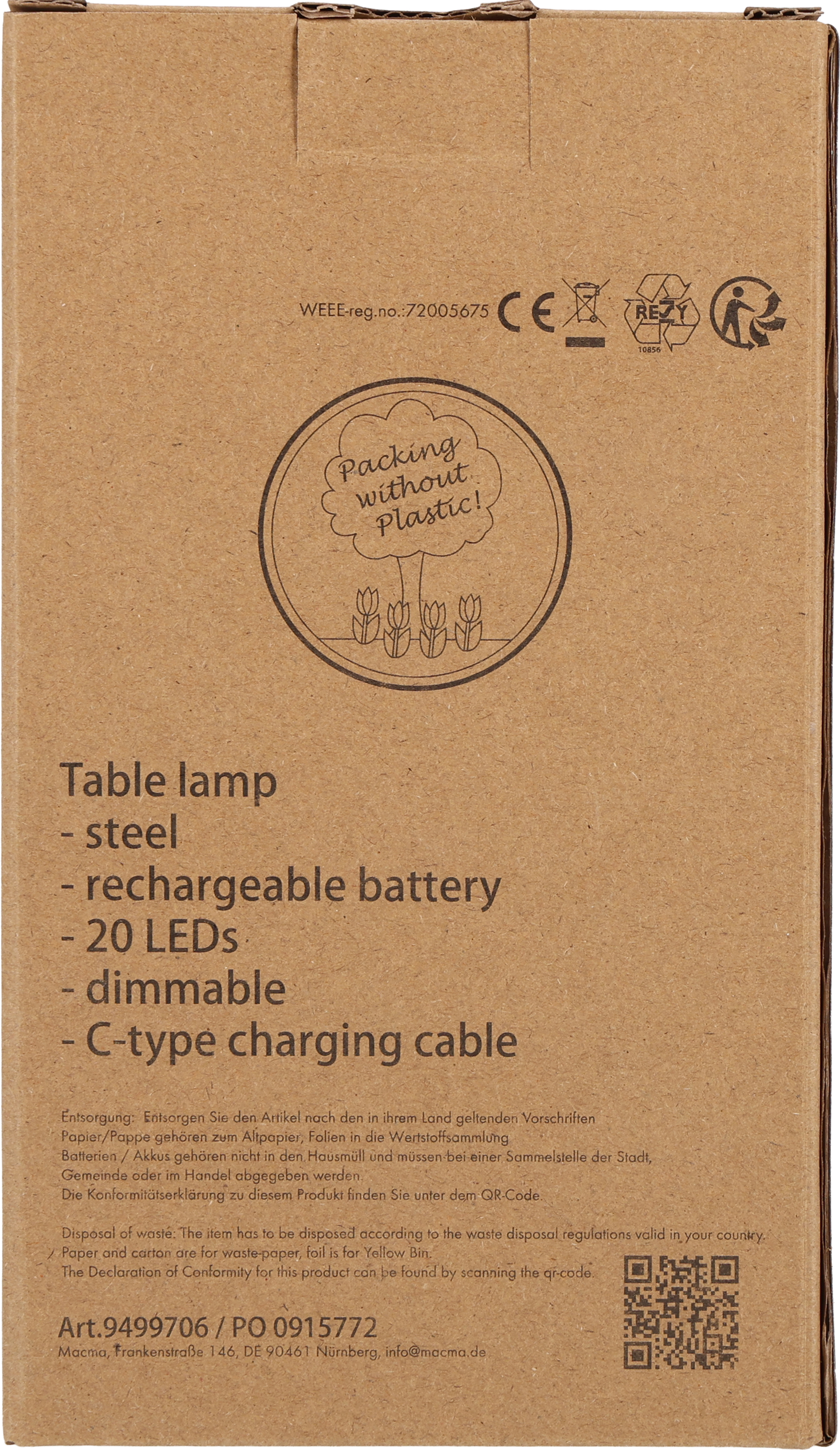 Lampka stołowa CODY Biały 9499706 (13)