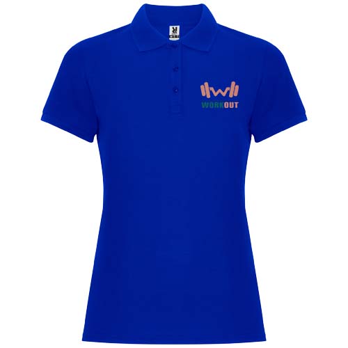 Pegaso Premium koszulka damska polo z krótkim rękawem Niebieski R66444T5 (1)