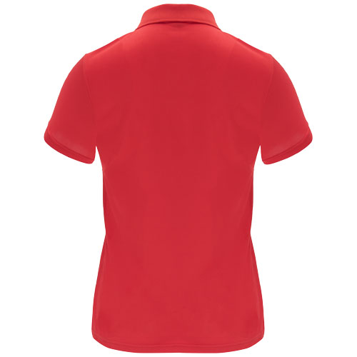 Monzha sportowa koszulka damska polo z krótkim rękawem Czerwony R04104I1 (2)