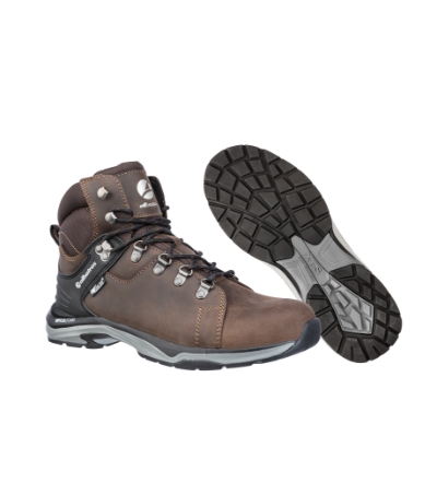 Buty do kostki unisex MS38 - ciemno brazowy Brazowy S38-1080660 (3)