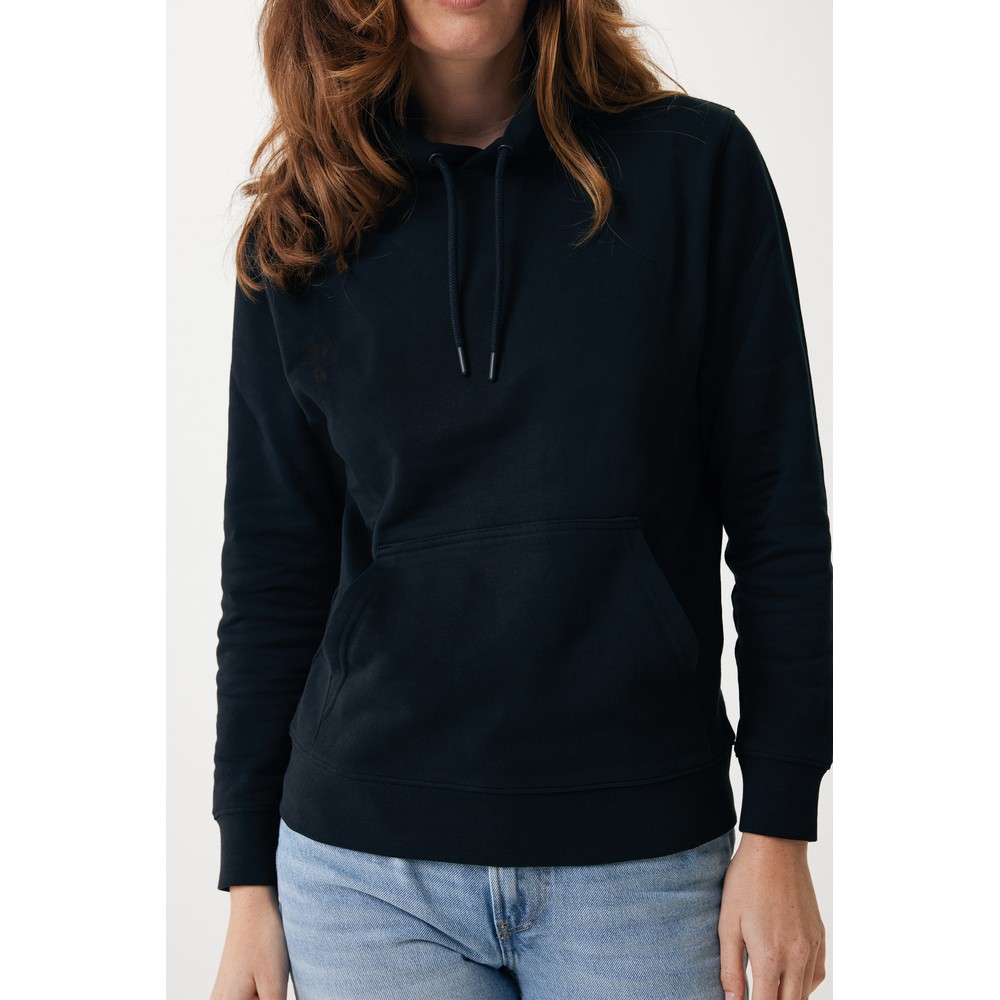 Lekka bluza z kapturem Iqoniq Rila, bawełna z recyklingu Czarny T9404.001.4XL (4)