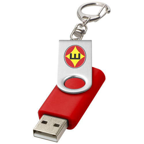 USB Rotate z brelokiem Średni czerwony 1Z40006M (1)