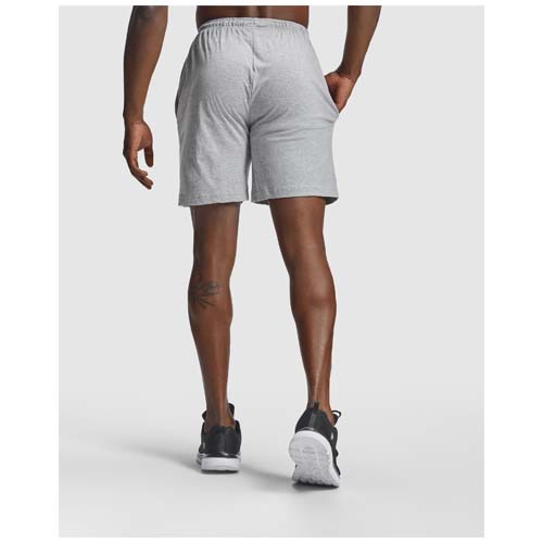 Sportowe szorty unisex Melanż szary R67052U1 (5)