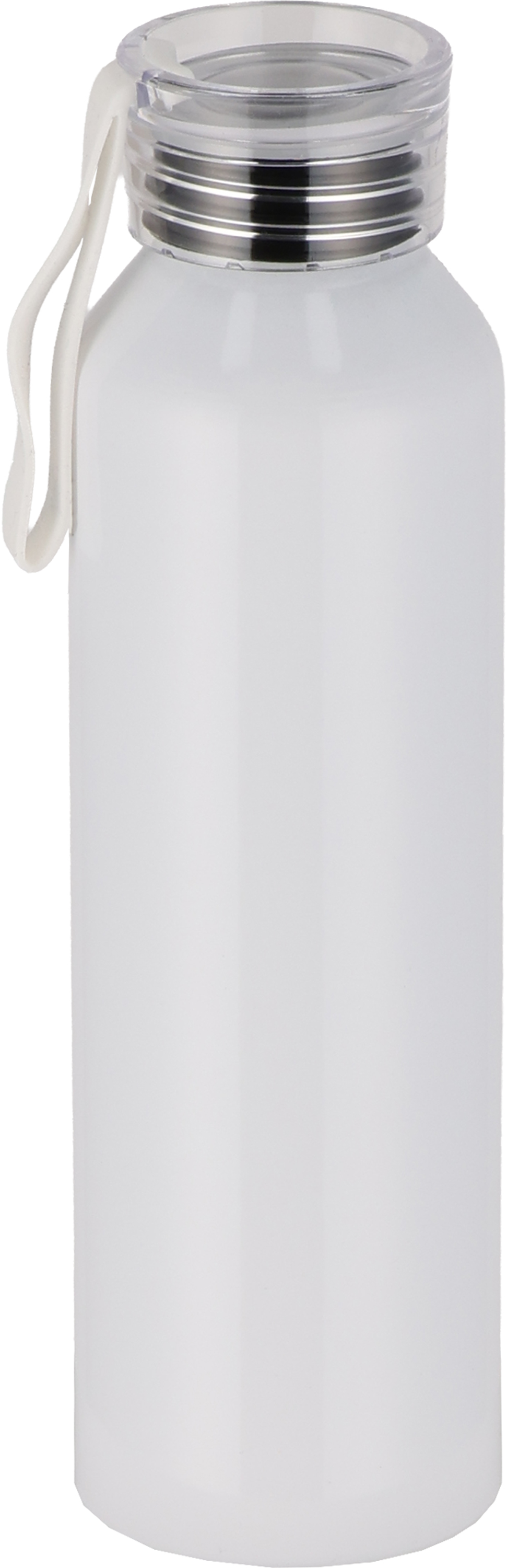 Butelka z aluminium z recyklingu CORK 600 ml Biały 424706 (4)