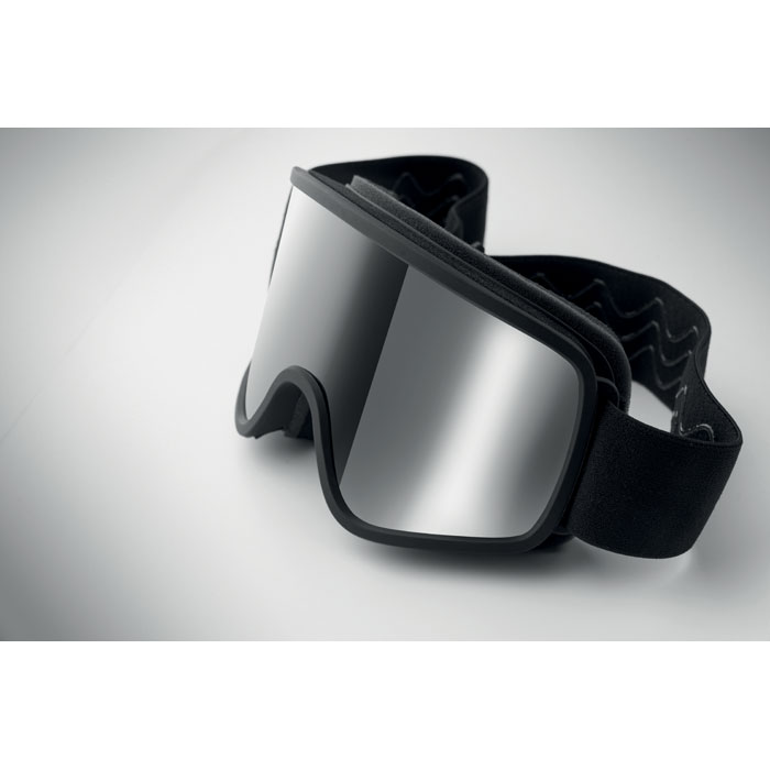 Gogle narciarskie UV400 Srebrny Blyszczacy MO3194-17 (3)