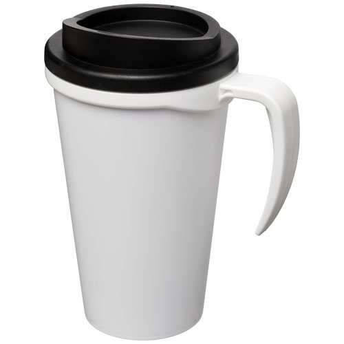 Kubek termiczny z serii Americano® Grande o pojemności 350 ml Biały-Czarny 21000401 