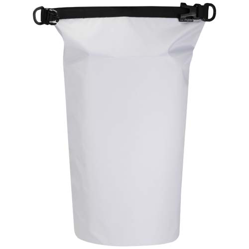 Camper - wodoodporna torba podróżna wykonana z materiałów z recyklingu, pojemność 10 litrów Biały 13015001 (2)