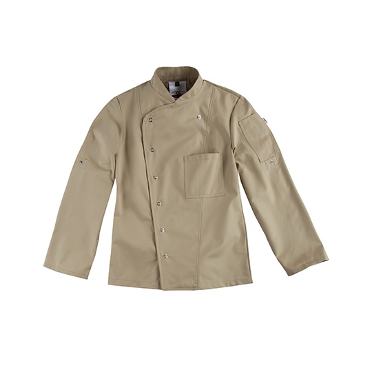 Bluza Kucharska Damska Slim Poliester Bawełna Khaki CGW3105-487862 