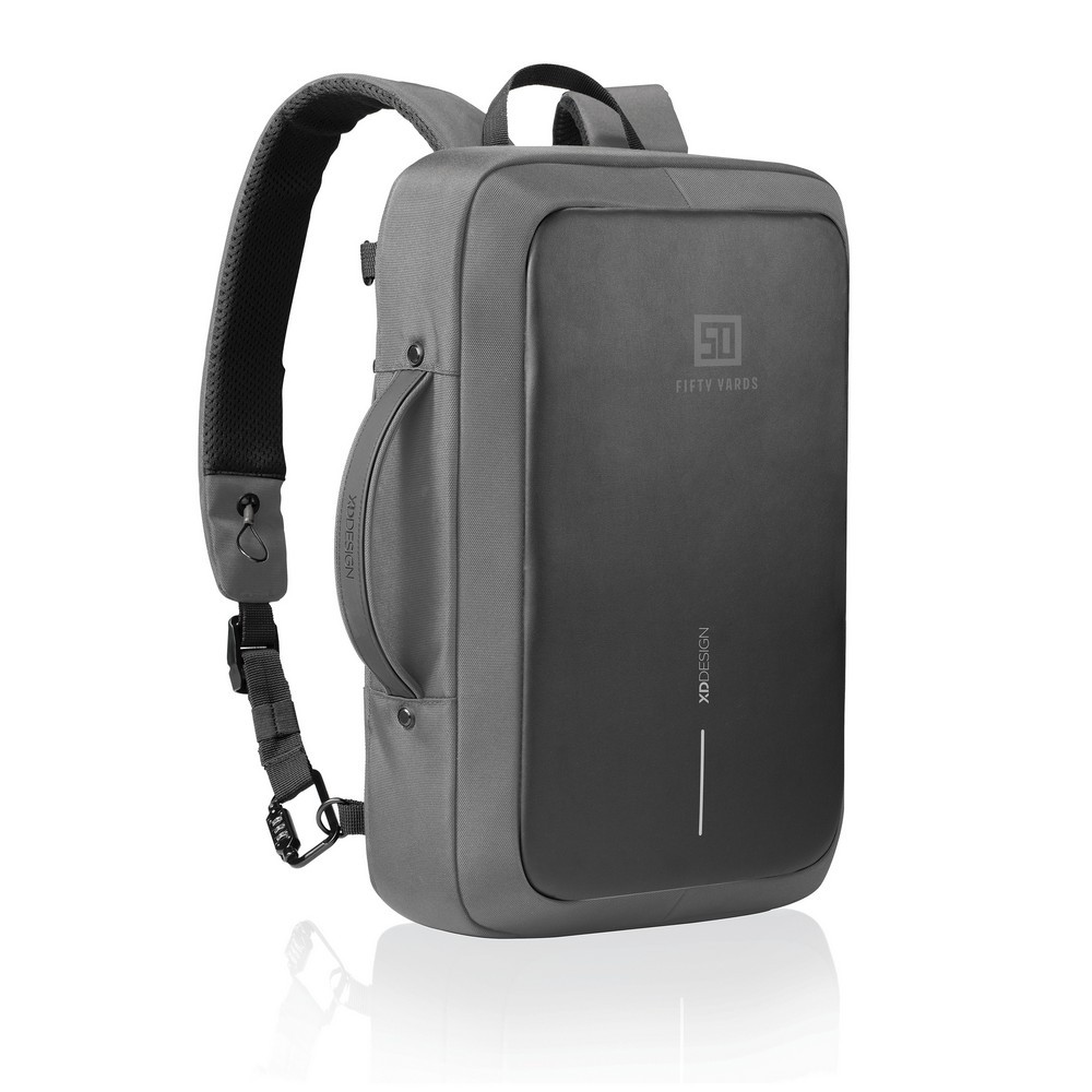 Bobby Bizz 2.0 plecak chroniący przed kieszonkowcami Szary P705.922 (13)