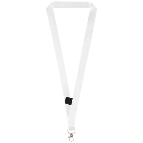 Neve smycz do nadruku sublimacyjnego z pętelką Czarny-Biały 1PL2190G (1)