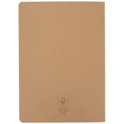 Slyk notatnik A5 kraft z kartkami w linie Naturalny 10798106 (3)
