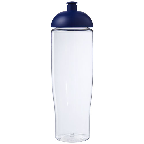 Bidon H2O Tempo® o pojemności 700 ml z wypukłym wieczkiem Przezroczysty-Niebieski 21004202 (2)