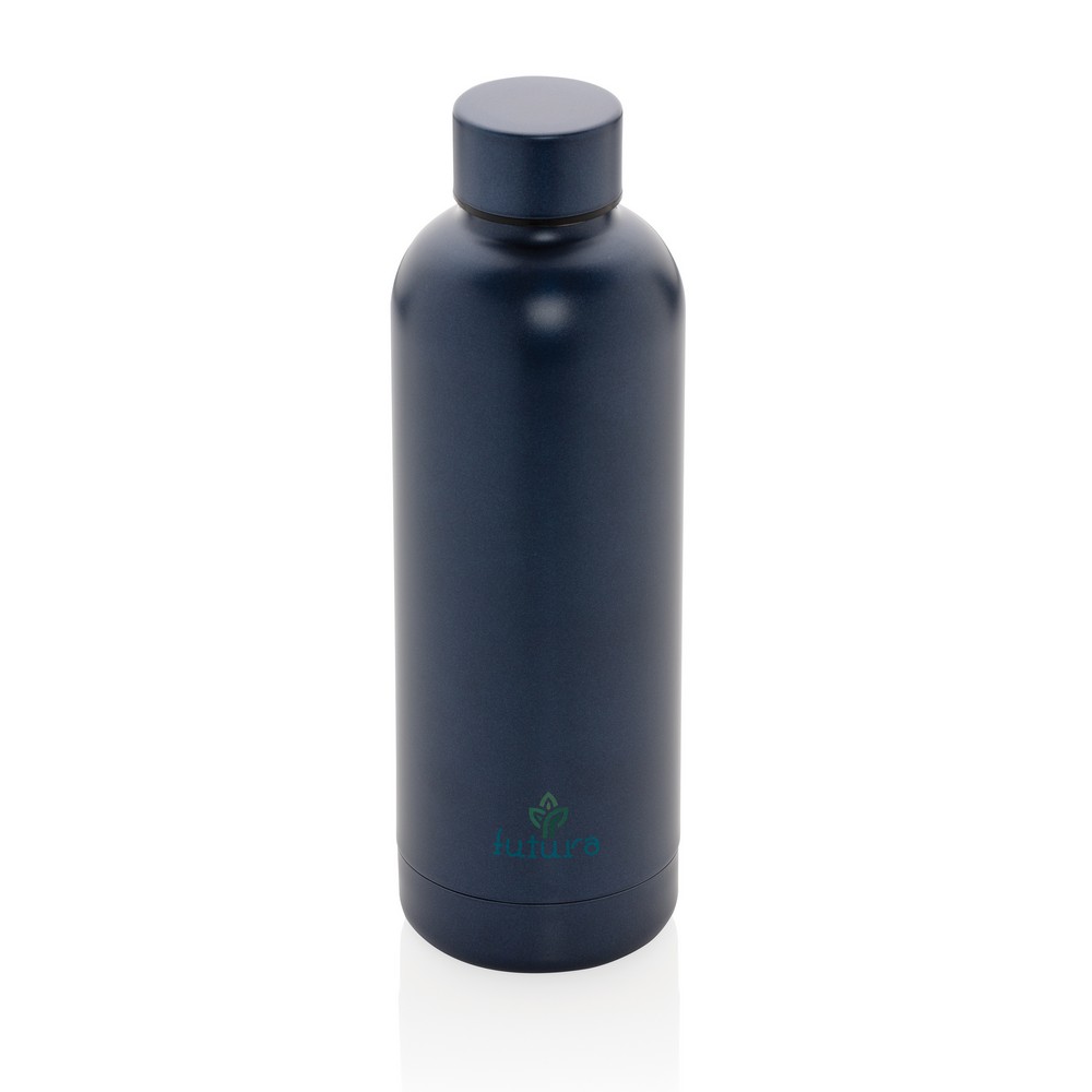 Butelka termiczna 500 ml, stal nierdzewna z recyklingu Niebieski P435.705 (4)