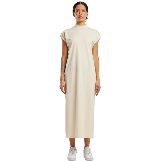 Sukienka Damska Luzna Bawełniana Jersey White Sand BY302-802848 