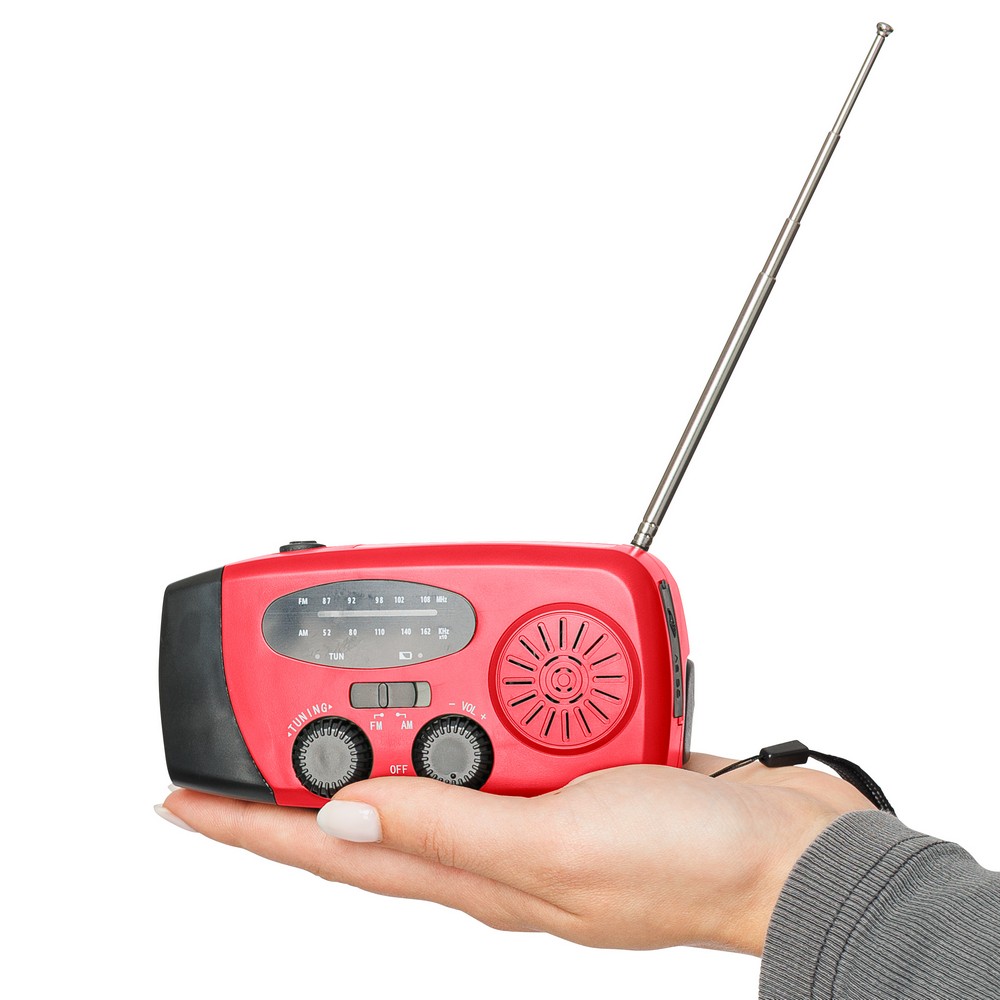 Radio survivalowe Czerwony VB348-05 (5)