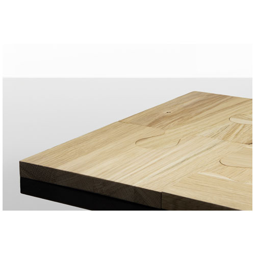 SCX.design K05 dębowa deska do krojenia przypominająca układankę Drewniany 1PX15471 (4)