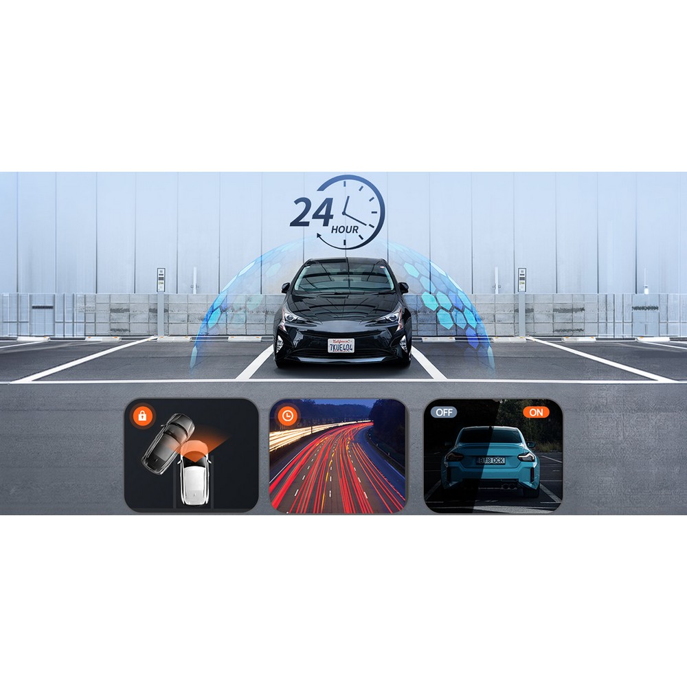 Wideorejestrator samochodowy, kamera 70MAI M310 3K Czarny VAM18-03 (8)